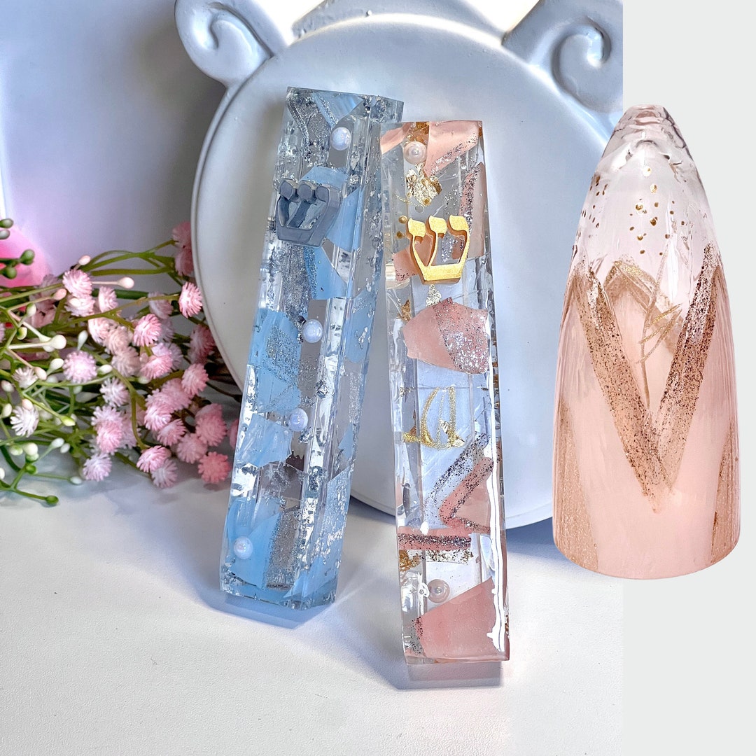 Wedding Breaking Glass Mezuzah Kit, Chuppah Glass Keepsake, Mezuzah