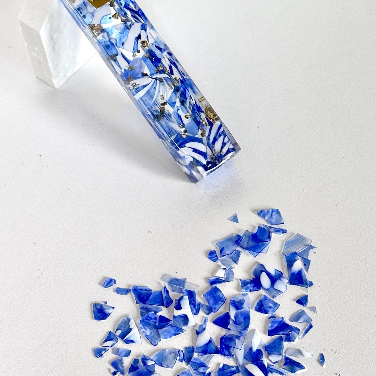 Mezuzah to be created with your wedding glass shards, wedding glass fragments into mezuzah, Jewish wedding keepsake, Smashed glass Mezuzah