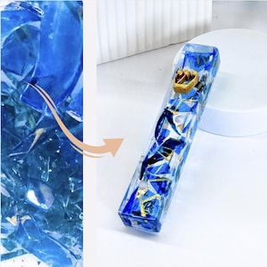 Mezuzah to be created with your wedding glass fragments, wedding glass shards into mezuzah, Jewish wedding keepsake, Smashed glass Mezuzah