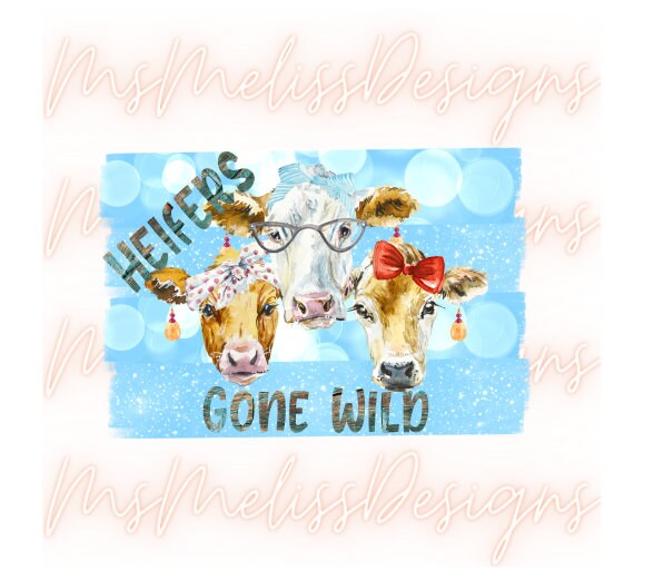Heifer PNG, Heifer Clipart, Heifers, Sublimation Download, Sublimation ...