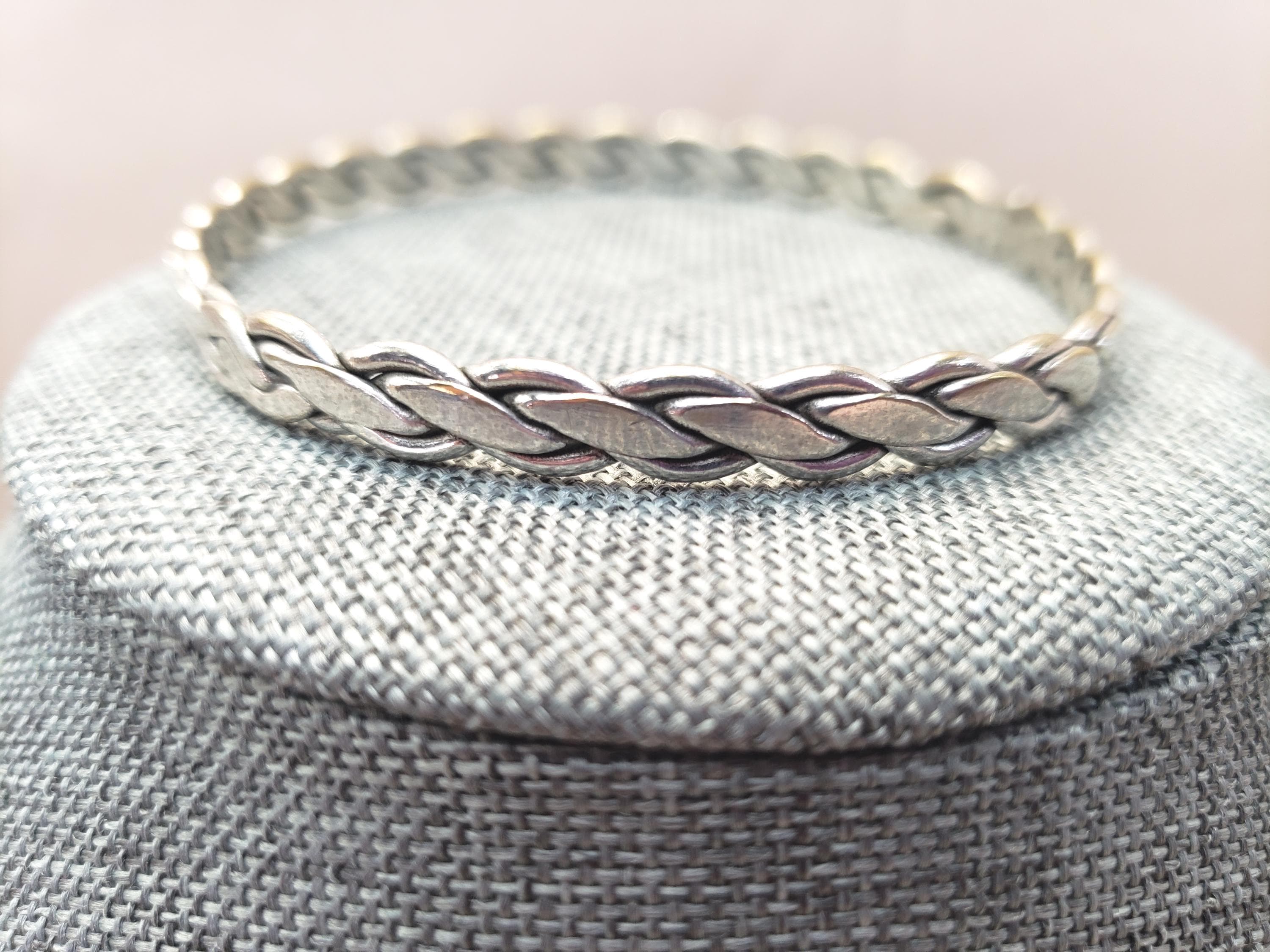 Classic vintage mexican silver bracelet - Etsy 日本