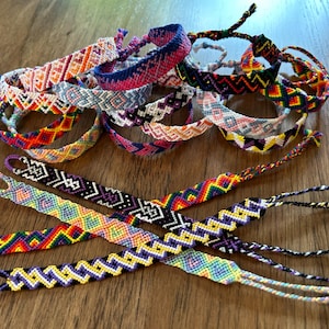 Pride Friendship Bracelets - Knotted Friendship Bracelets