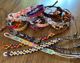 Pride Friendship Bracelets - Knotted Friendship Bracelets