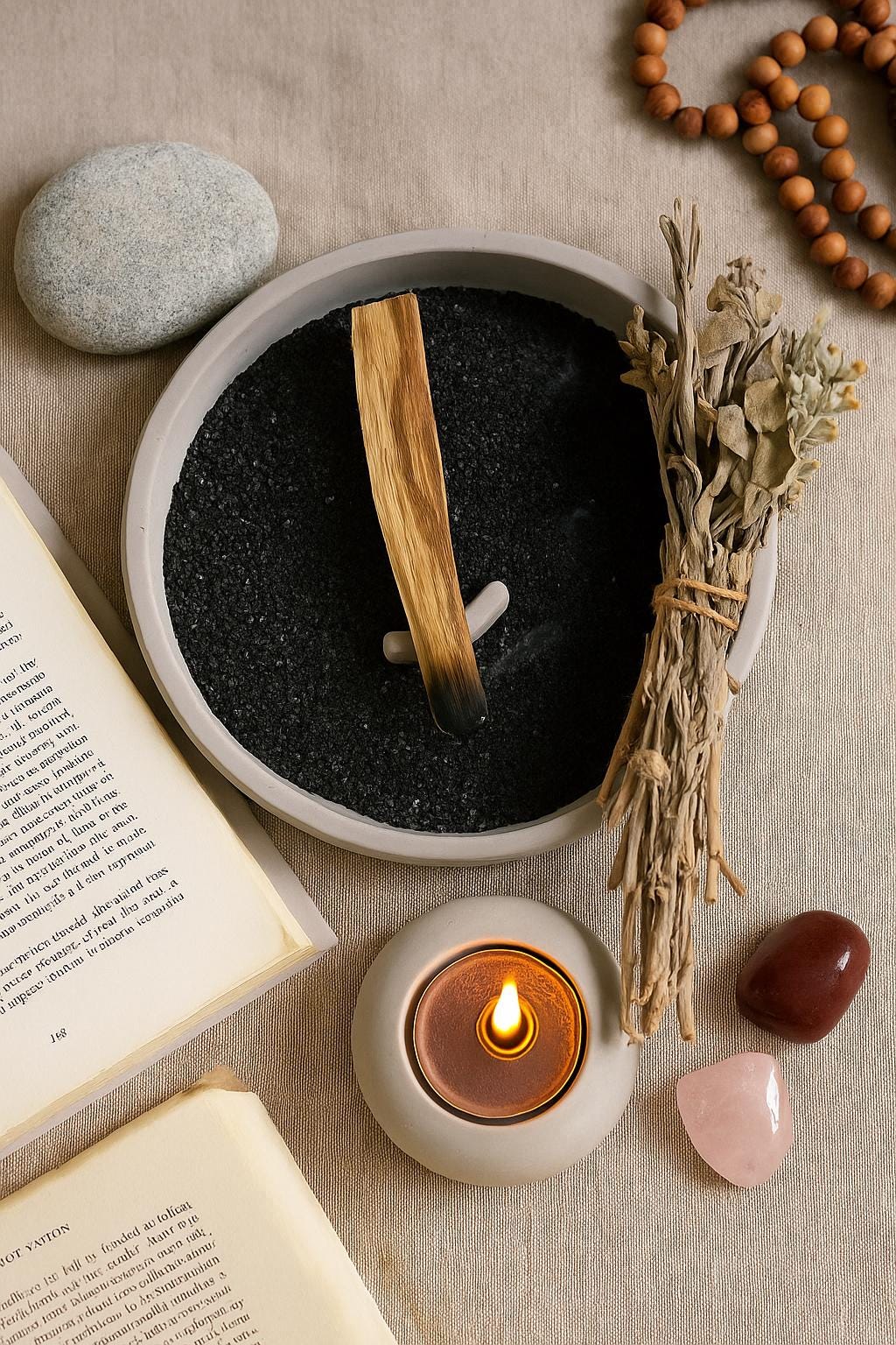 Handmade Concrete Palo Santo Holder Set: Meditation & Yogi Gift - Etsy  Ireland