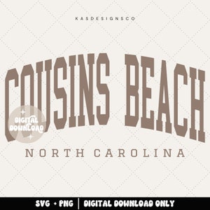 North Carolina svg, trendy svg, varsity svg, beachy svg, beach vibes