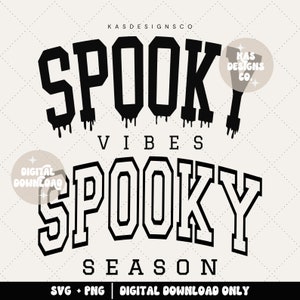 ORIGINAL CREATOR - Spooky vibes svg - Spooky season svg - Spooky svg - Halloween svg - Halloween vibes svg - Halloween season - spooky szn