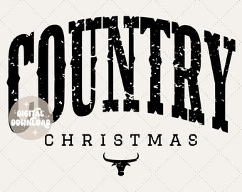 ORIGINAL CREATOR - Country Christmas svg, Country svg, Western Christmas, Western svg, Digital download