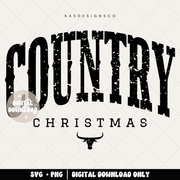 ORIGINAL CREATOR - Country Christmas svg, Country svg, Western Christmas, Western svg, Digital download