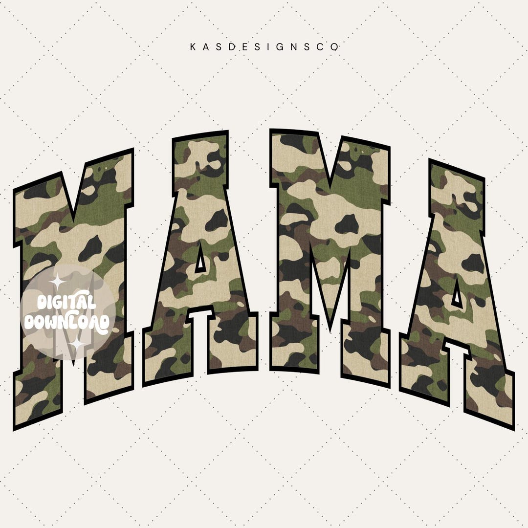 Mama Png | Mama Camo Png | Mama Design | Camo Design | Mama Sublimation ...