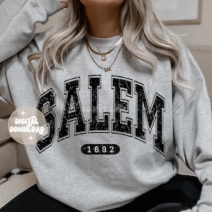 Salem svg png, Hexen svg, Distressed Sublimation png, witchy svg, Hexenvibes png, Halloween png, Halloween-Saison, Halloween-Shirt png