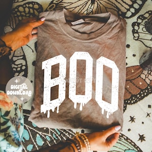 Original creator, Halloween drips svg, Boo svg, Sublimation png, halloween svg, spooky season, spooky weather svg, trendy halloween svgs