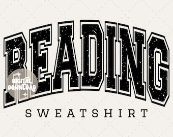 Lese-Sweatshirt png, Lese-Sweatshirt SVG, Lese-Wetter-Png, Lese-Vibes-Svg, Buch-Svg, Bücher-Png, Lese-Svg, Distressed-Png