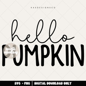 Hallo pompoen SVG - Hallo pompoen PNG - alleen digitaal bestand - Cricut bestanden - Halloween SVG - val SVG - Halloween shirt - DIY tshirt - teken