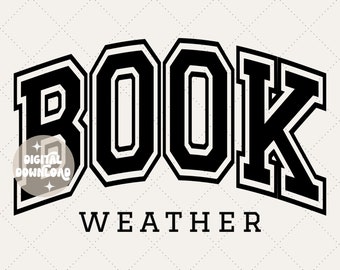 Libro clima svg, Bookish svg, Libro clima png, Suéter clima png, Diseño de suéter png, Café clima svg, Libro svg, Libro png, Café svg
