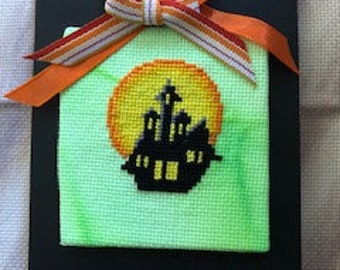 Haunted House Cross Stitch