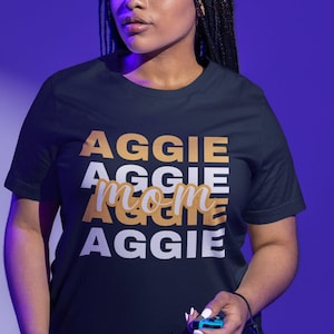 Aggie Mom Shirt, NCAT Mom Shirt, NC A&T Mom Shirt