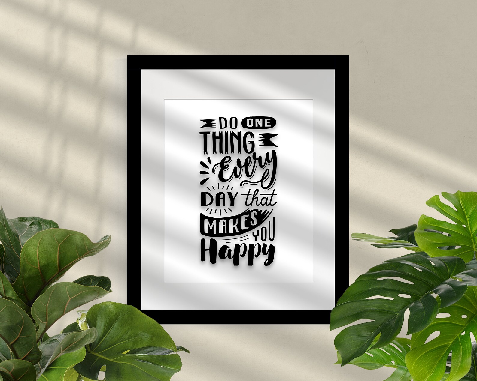 Inspirational Framed Quotes Layout 3 Etsy