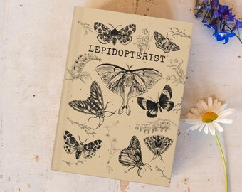 Field Journal for Lepidopterists, A Perfect Butterfly Gift Idea, A Must-Have Moth Enthusiast Gift for Capturing Nature's Wonders