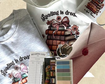Book Lover Gift Box | Sweatshirt & Mug Reader Gift Set | Bookish Gift Box | Kindle Reader Gift | Book Lover Present
