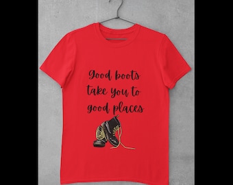 Camiseta inspirada en 'Good Boots' del Dr. Marten