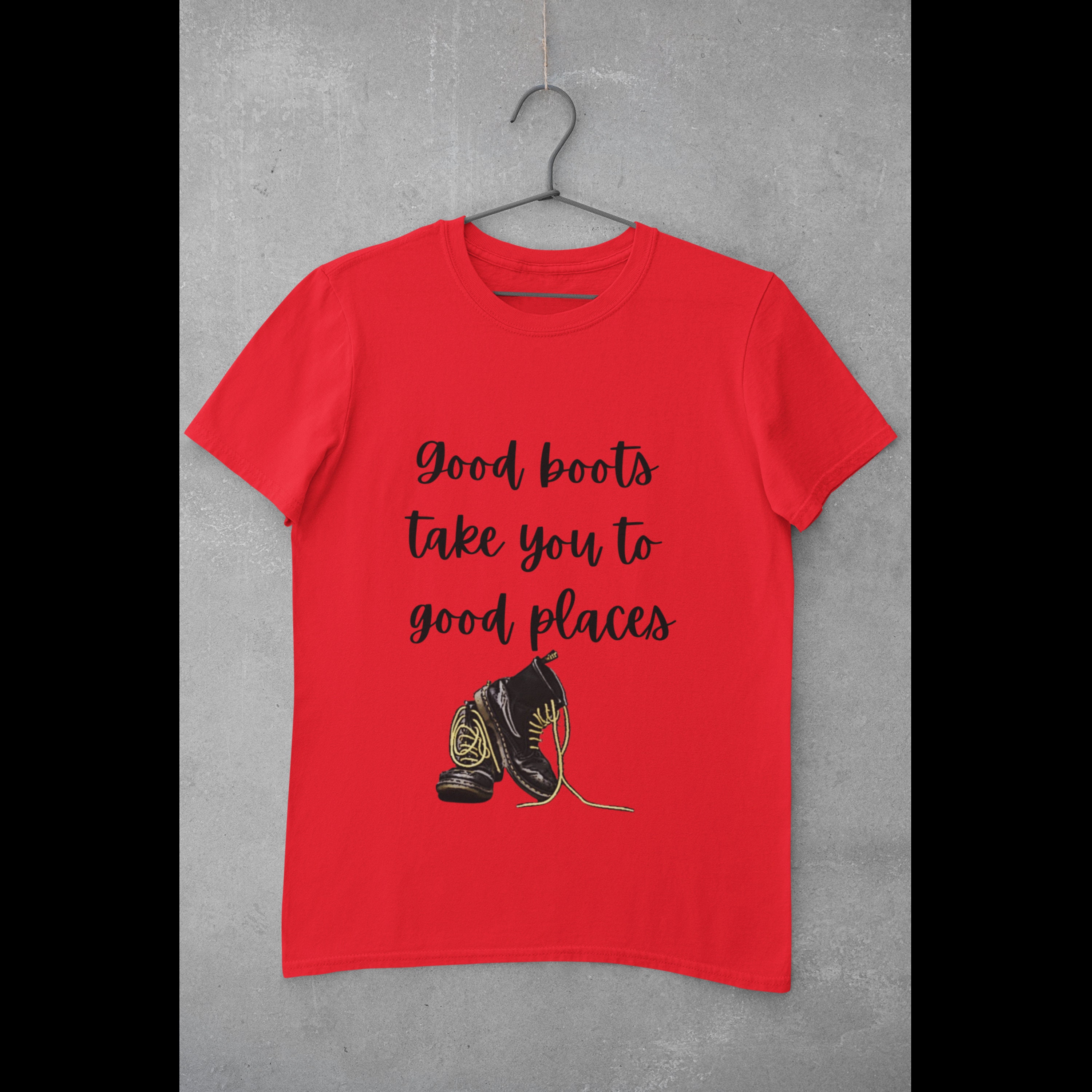 boots doc marten t shirt