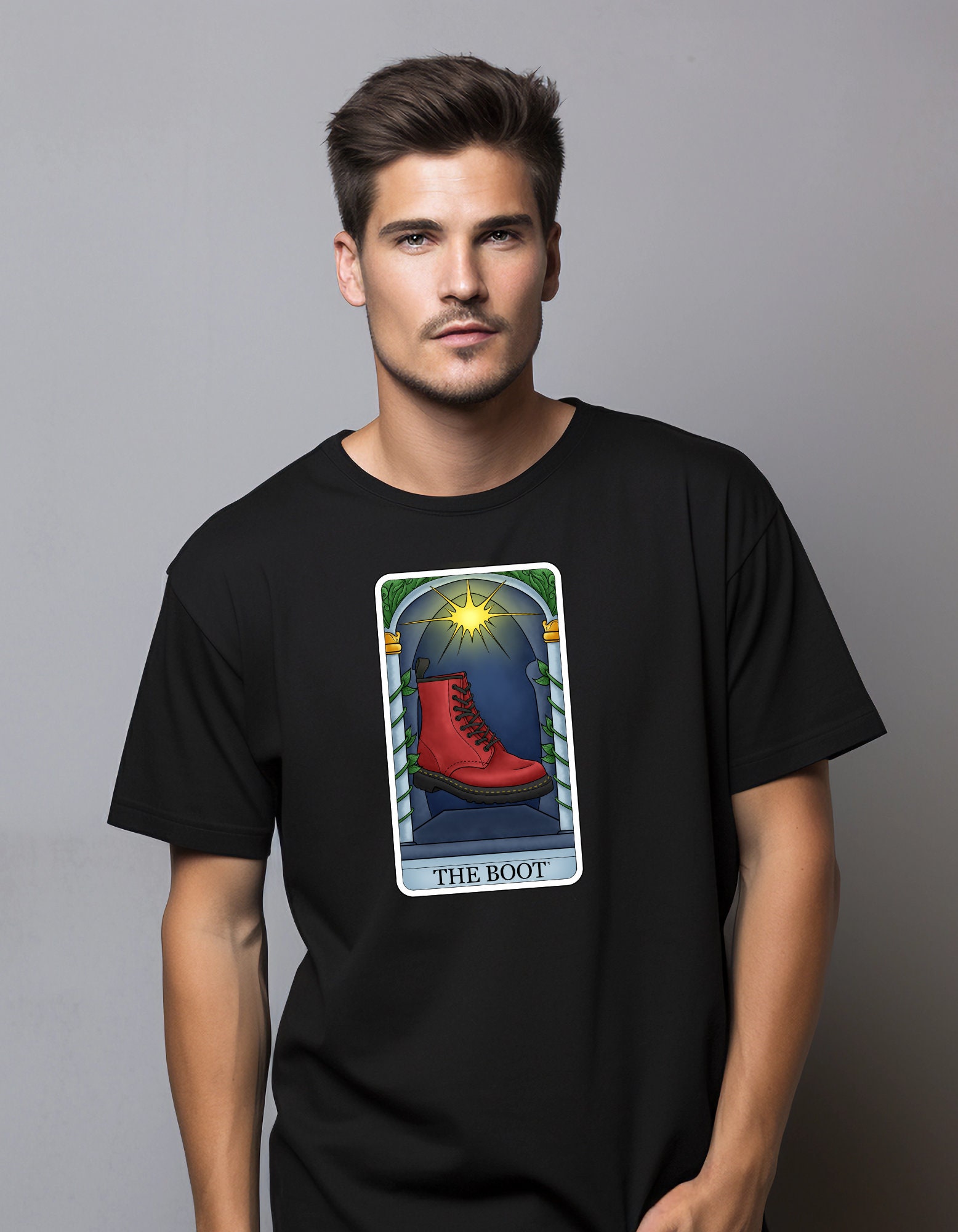 boots doc marten t shirt