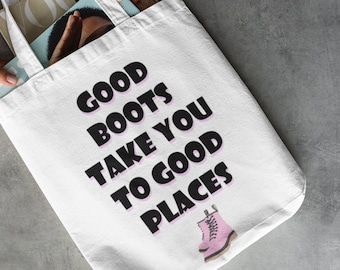 Bolsa de tela inspirada en el Dr. Marten