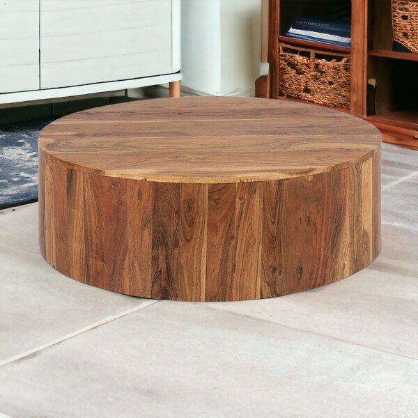 Drum Coffee Table Etsy
