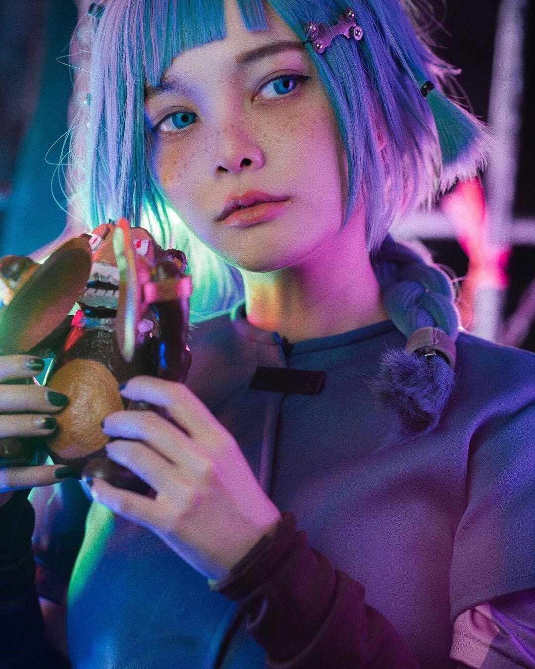 Arcane Powder Cosplay Costume League of Legends Little Jinx Etsy UK