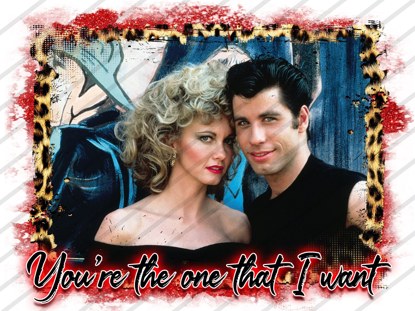 Grease you're the one that I want digital design File Etsy