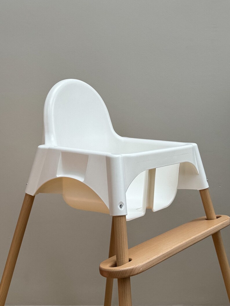 Wooden Footrest for the IKEA High Chair honey Oak Antilop Highchair Adjustable Foot Rest Orings