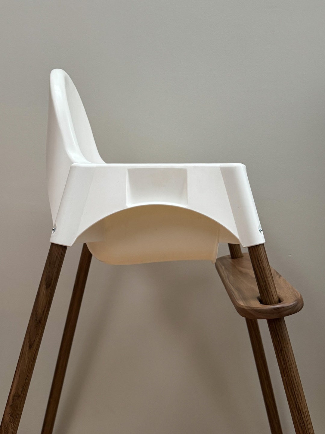 IKEA Highchair Leg Wraps dark Walnut IKEA Antilop High Chair Legs