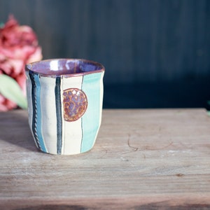 Handmade ceramic cup image 1