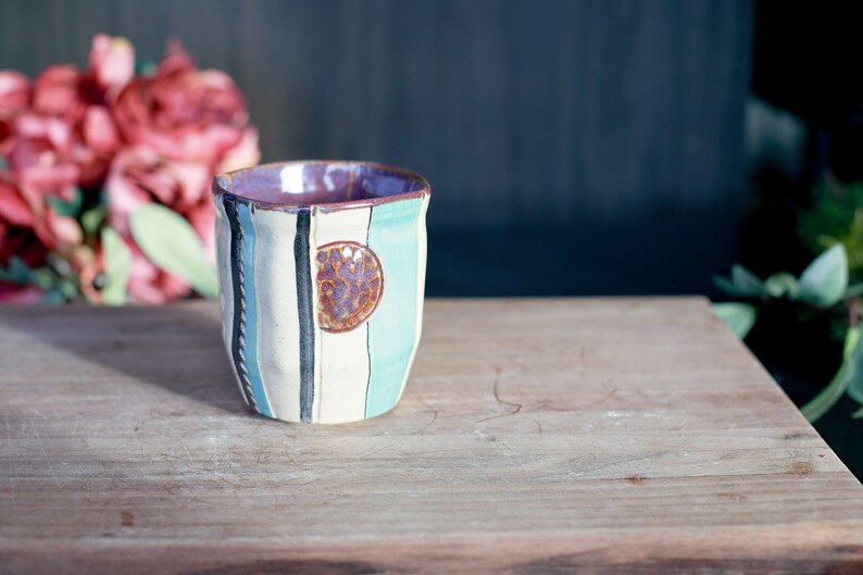 Handmade ceramic cup image 1
