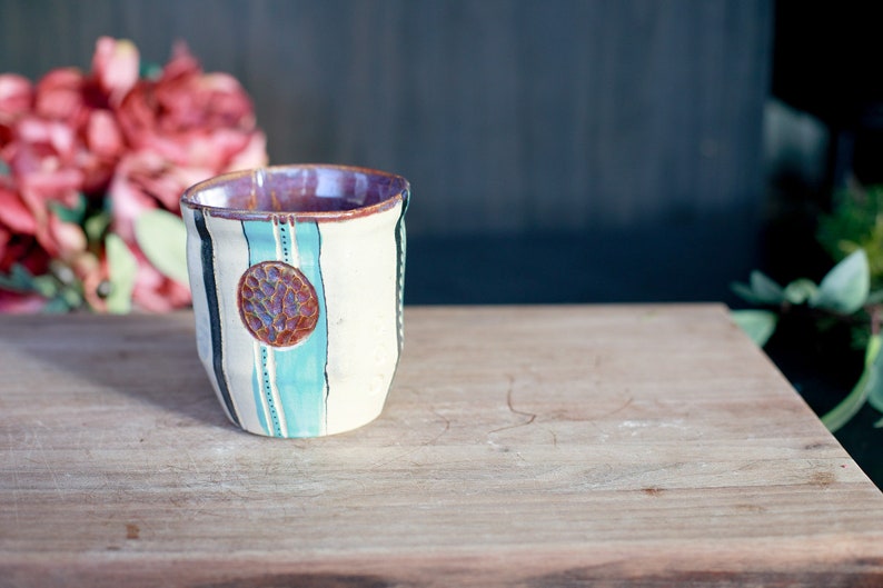 Handmade ceramic cup image 2