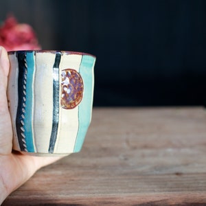 Handmade ceramic cup image 4
