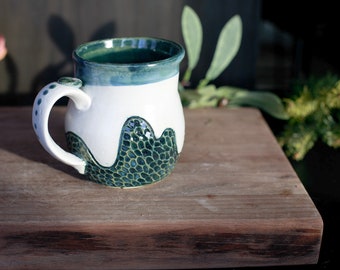 Handmade ceramic mug