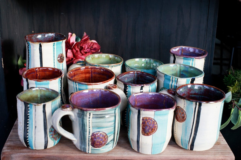 Handmade ceramic cup image 5