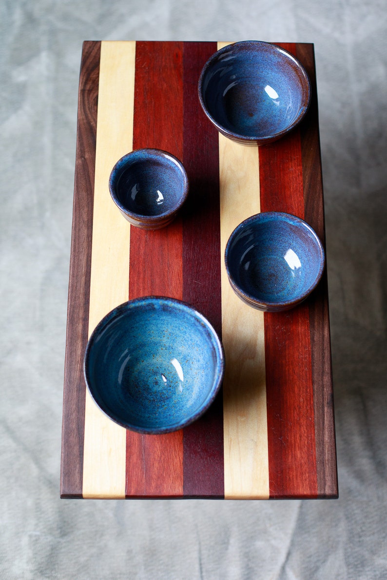 Handmade Small Set of Ceramic Bowls image 2