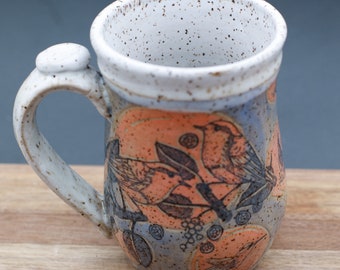 Handmade Bird Mug