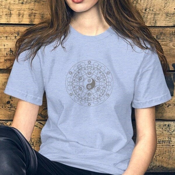 Yin Yang Shirt | Taoism Shirt | Yin and Yang Print | Zen Mindfulness Tee