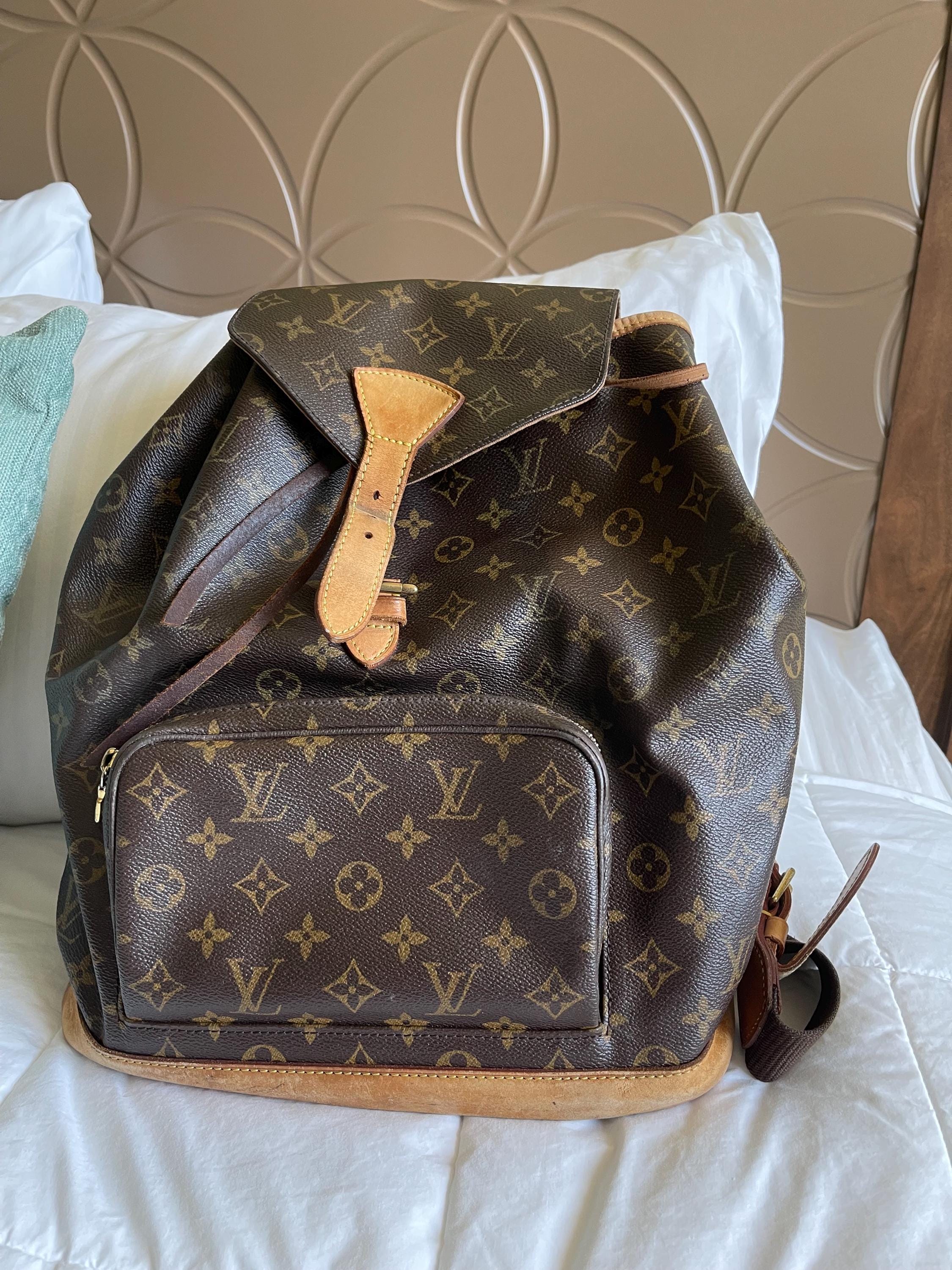 Luis Vuitton Backpack - Etsy