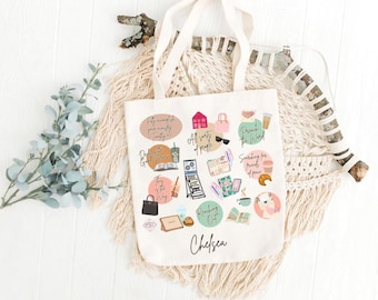 Personalized Cotton Canvas Tote Bag: JW Pioneer Gift