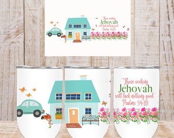 JW 2022 Years Text Tumbler, JW Pioneer gift, JW tumbler, jw baptism, pioneer school