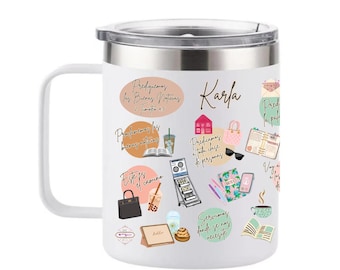 Personalized Pioneer Ministry Tumbler: JW Gift, English/French/Spanish