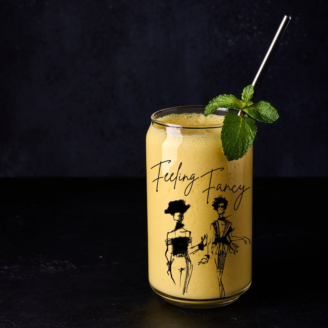 Custom Glass Cups, Personalized Glass Cups, Glass Can Cup 20 Oz Etsy