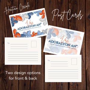Haitian Creole &quot;Vre Adorasyon an&quot; Convention, Pure Worship 2025 Convention, JW Postcards, Printable