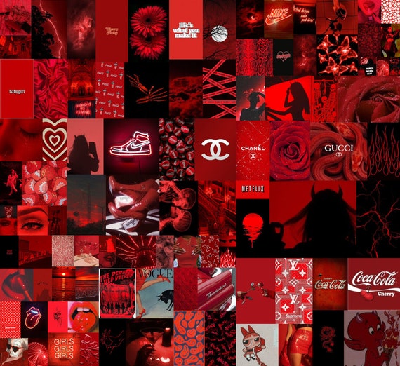 Download Cool Supreme Red Bag Wallpaper