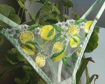 Lemon bloom thong