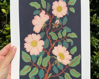 Wild Rose (Giclée)